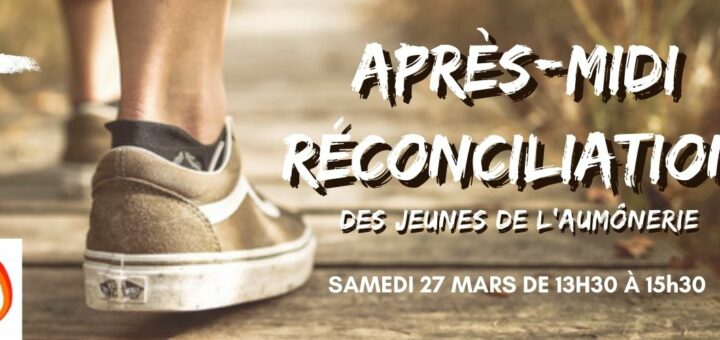 Après-midi de Réconciliation pour les jeunes de l'aumônerie