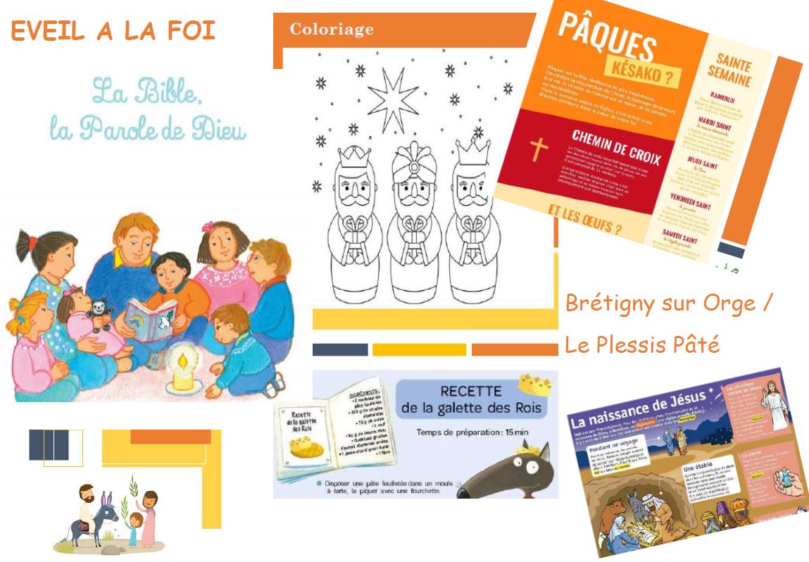 Page De Garde éveil à La Foi EVEIL A LA FOI – Secteur Catholique de Brétigny-Sur-Orge